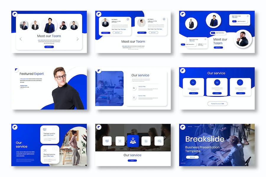 国外商业商务企业文化项目合作通用PPT模板 - 顶尖PPT