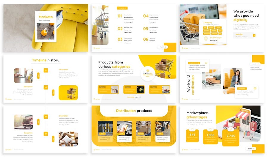 市场营销推广计划执行方案PPT模板 - 顶尖PPT