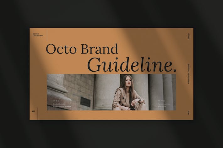 复古风格品牌指南幻灯片PPT模板 - 顶尖PPT