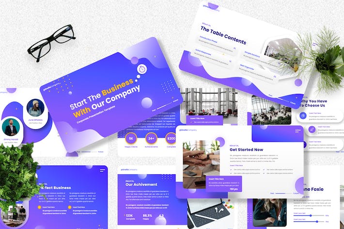 企业宣传介绍PPT模板 - 顶尖PPT