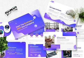 企业宣传介绍PPT模板 - 顶尖PPT