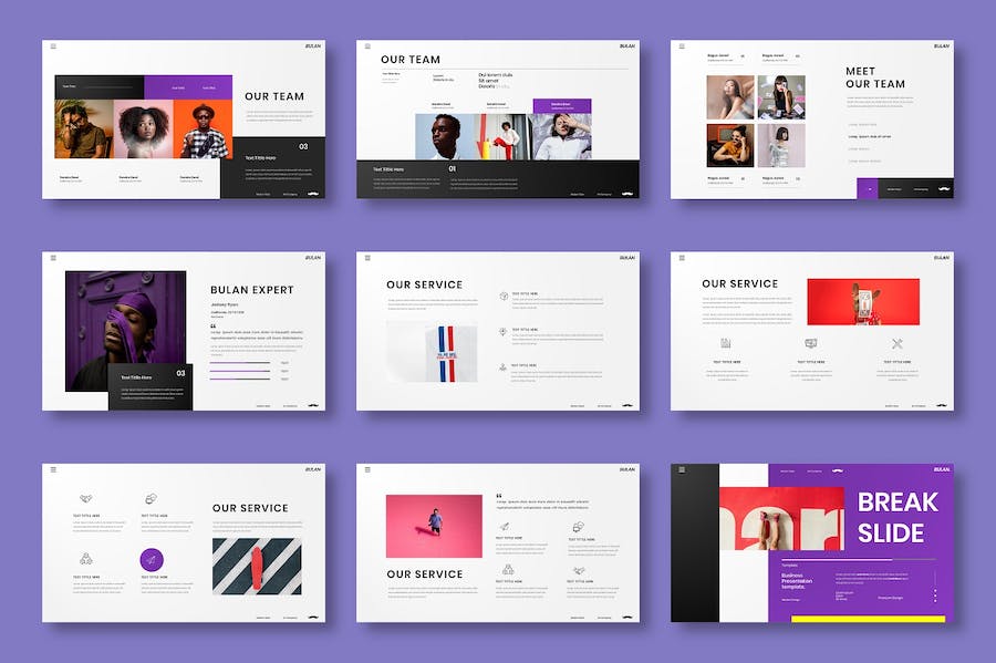 商业品牌推介展示市场营销宣传PPT模板 - 顶尖PPT