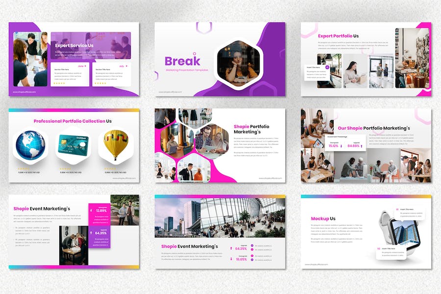 市场营销推广策略方案Keynote模板 - 顶尖PPT