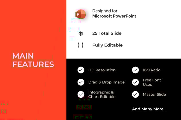 彩色涂鸦PowerPoint模板 - 顶尖PPT