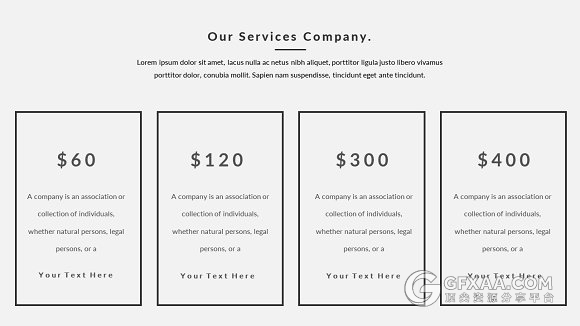 96页灰色简约风格PPT模板 - 顶尖PPT