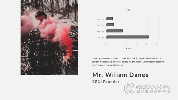 96页灰色简约风格PPT模板 - 顶尖PPT