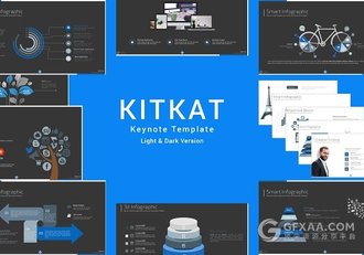116页简约商务大气多用途keynote模板 - 顶尖PPT