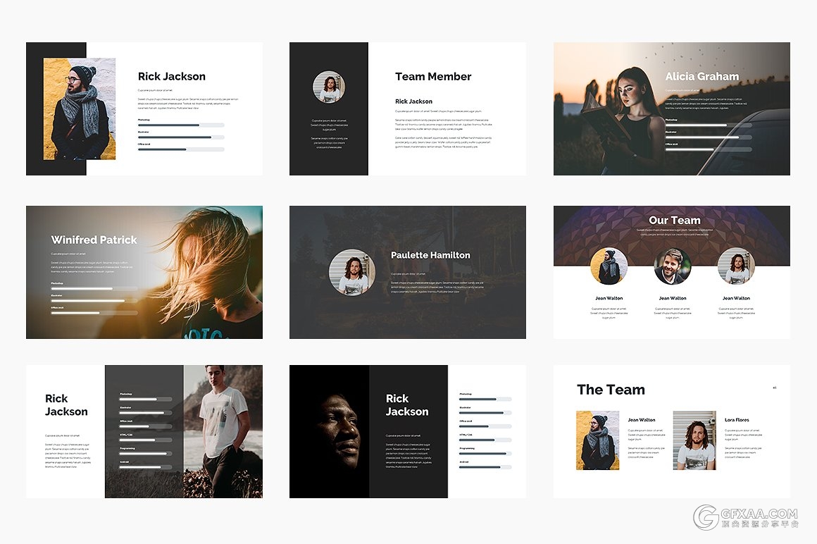 90多页极简风格多用途PPT模板 - 顶尖PPT
