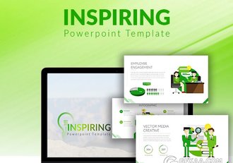 20种配色文件70多页卡通清新风格PPT模板 - 顶尖PPT