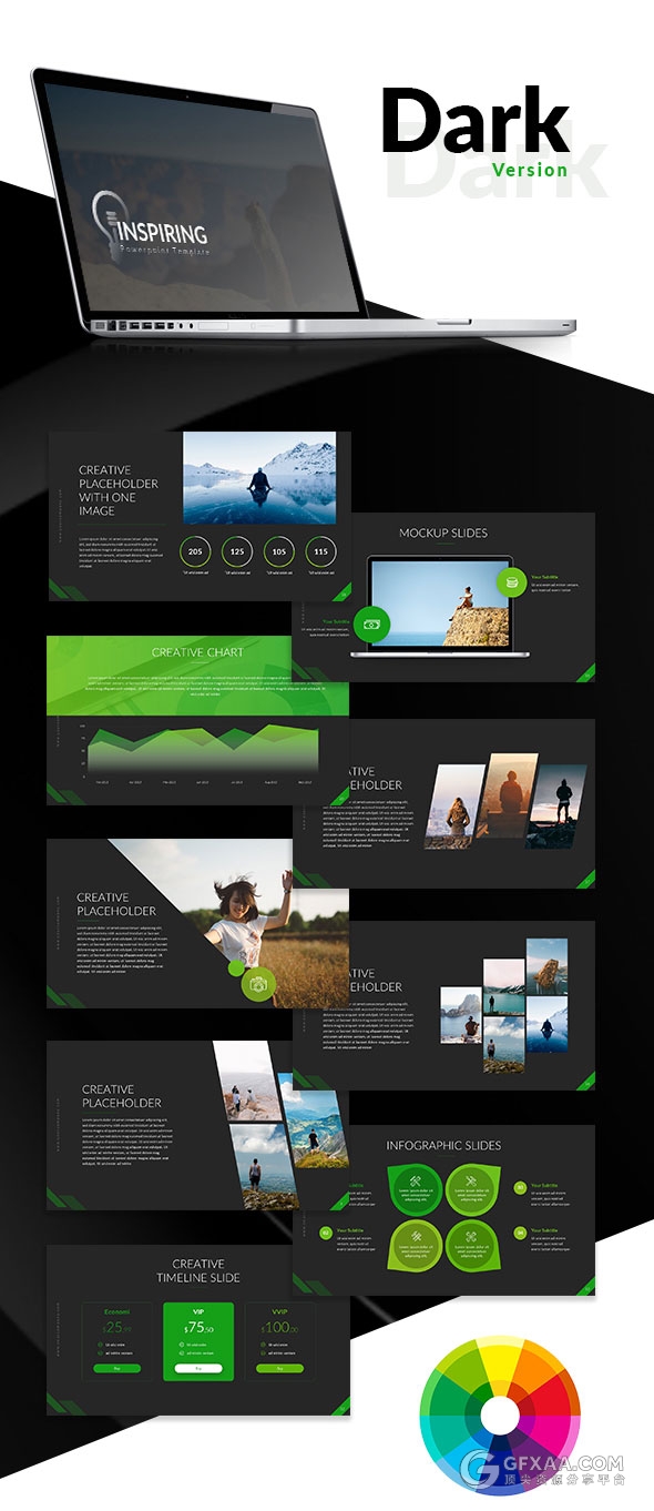 20种配色文件70多页卡通清新风格PPT模板 - 顶尖PPT