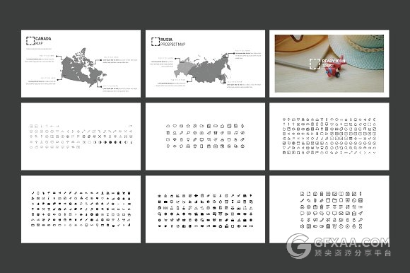 简约大气图片排版风格keynote模板 - 顶尖PPT