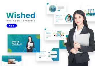 企业会议汇报项目提案团队介绍keynote模板 - 顶尖PPT