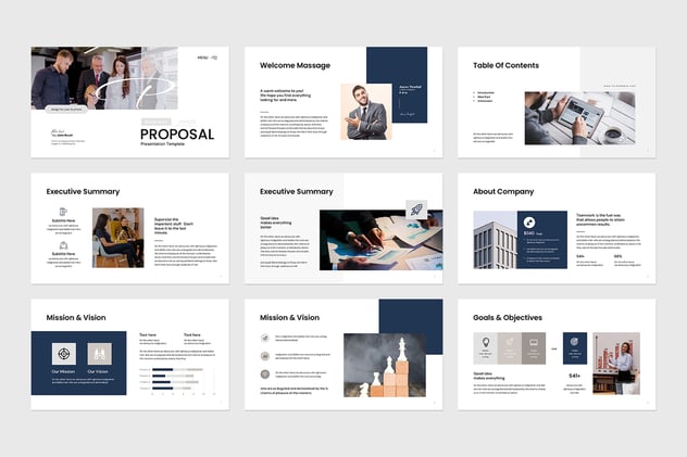 商业提案keynote模板模板 - 顶尖PPT