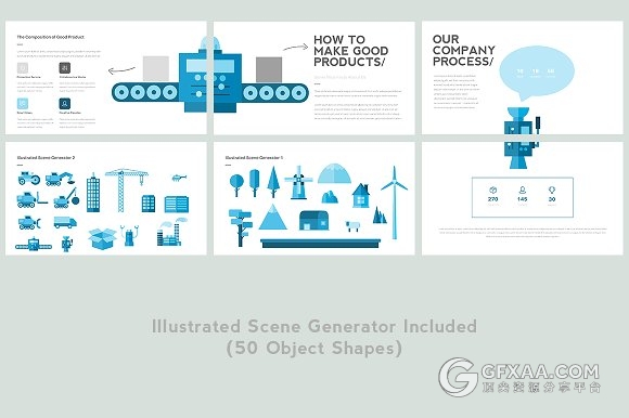 100全高清多页简约大气商务PPT模板 - 顶尖PPT
