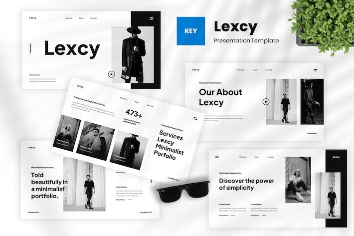 极简投资融资讲述展示方案Keynote模板 - 顶尖PPT