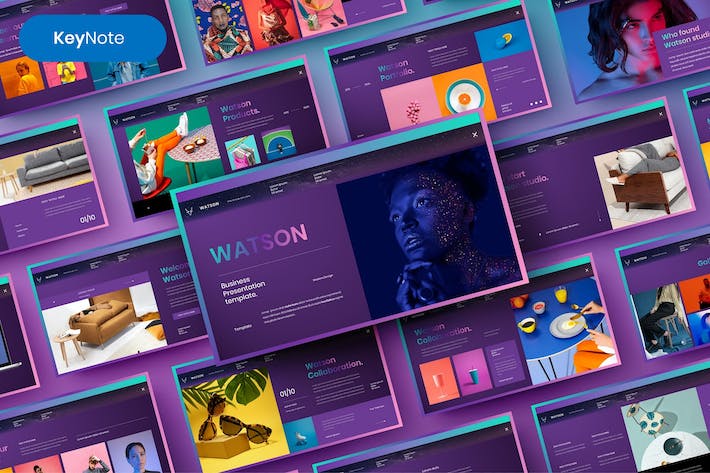 商务业务融资计划书Keynote模板 - 顶尖PPT