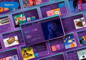 商务业务融资计划书Keynote模板 - 顶尖PPT