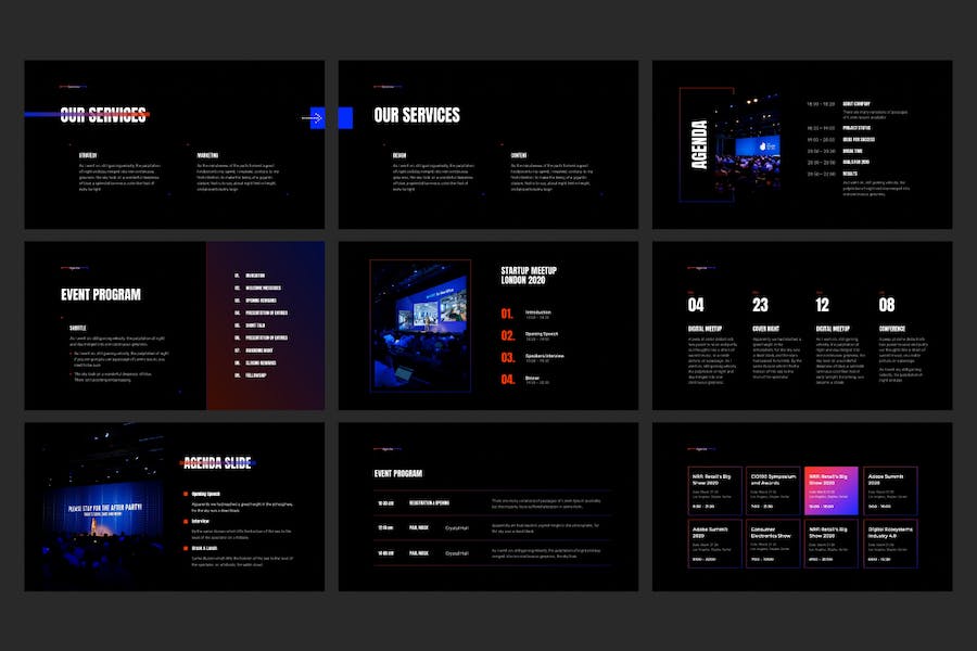 平滑动画数据图表keynote模板 - 顶尖PPT