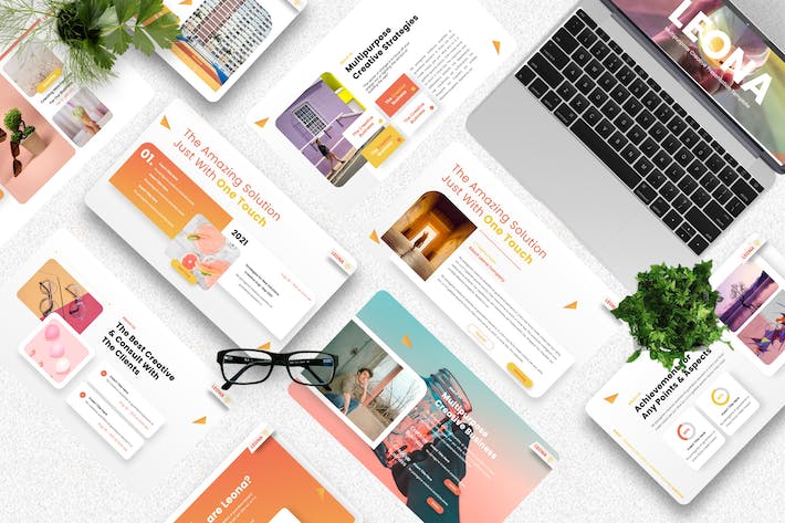 多功能创意设计商业演讲Keynote模板 - 顶尖PPT