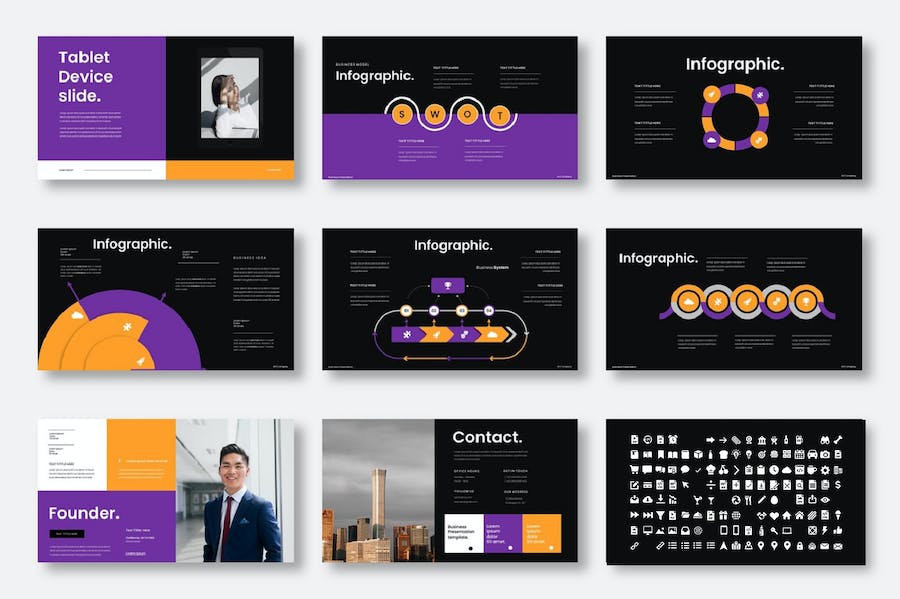 企业介绍项目合作商务风格PPT模板 - 顶尖PPT