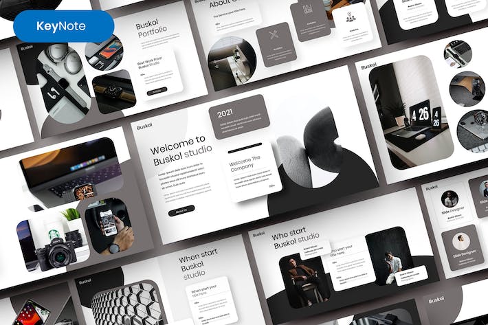 商务项目演讲方案创业融资计划Keynote模板 - 顶尖PPT