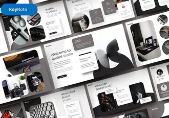 商务项目演讲方案创业融资计划Keynote模板 - 顶尖PPT