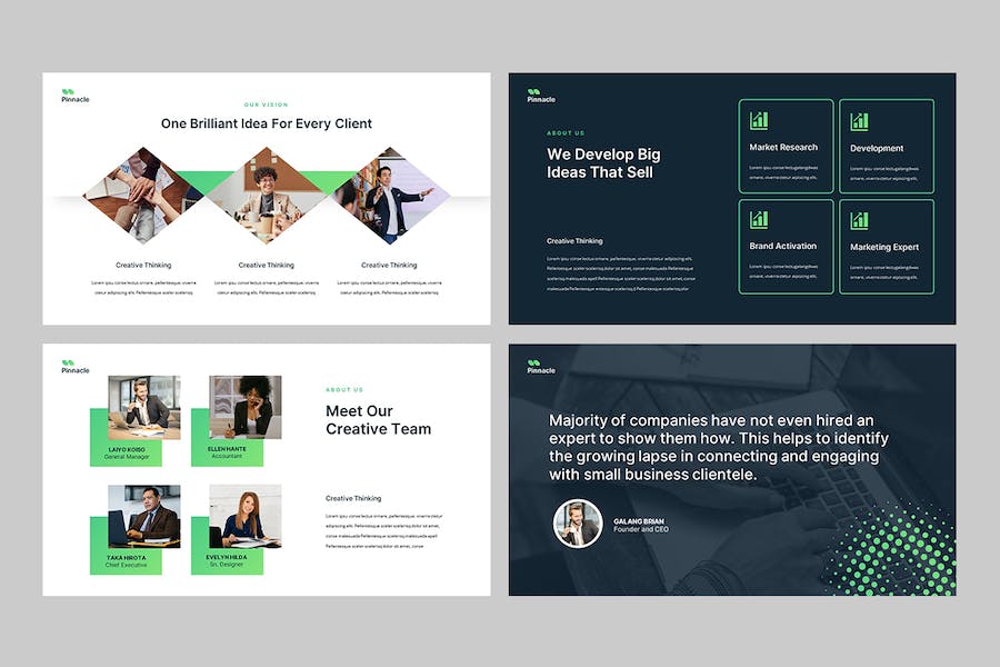 顶峰商务营销策划推广方案Keynote模板 - 顶尖PPT