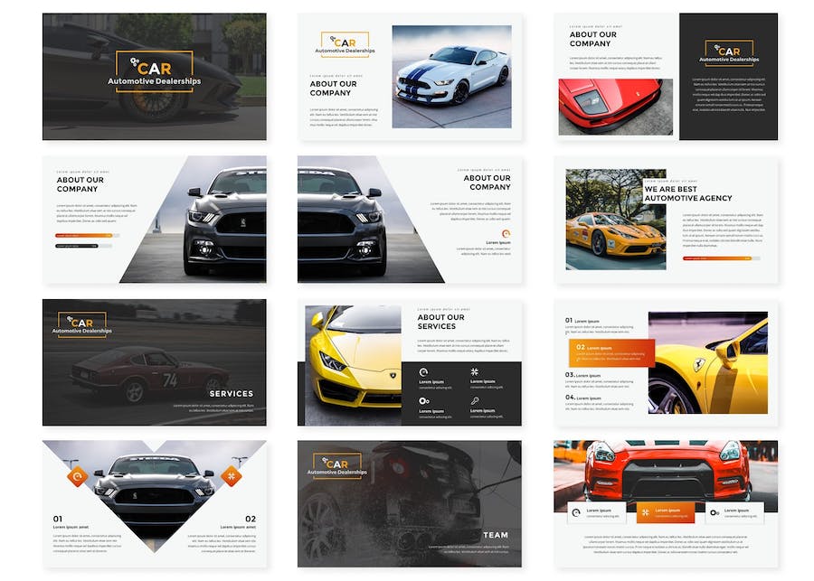 汽车经销商品牌推广营销方案PPT模板 - 顶尖PPT