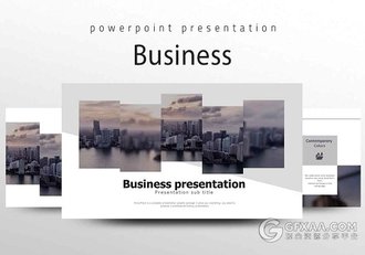 商务团队介绍业务合作PPT模板 - 顶尖PPT