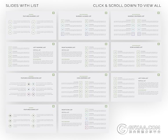 100页创意商务风格keynote模板 - 顶尖PPT