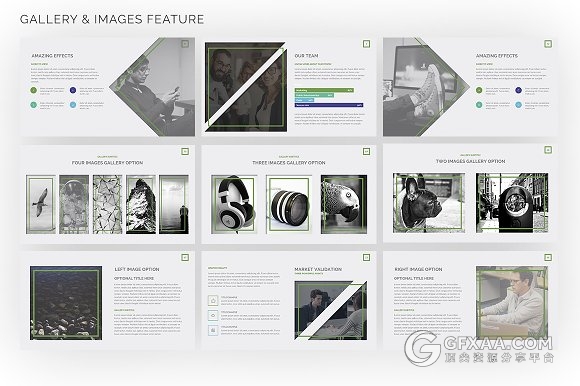 100页创意商务风格keynote模板 - 顶尖PPT