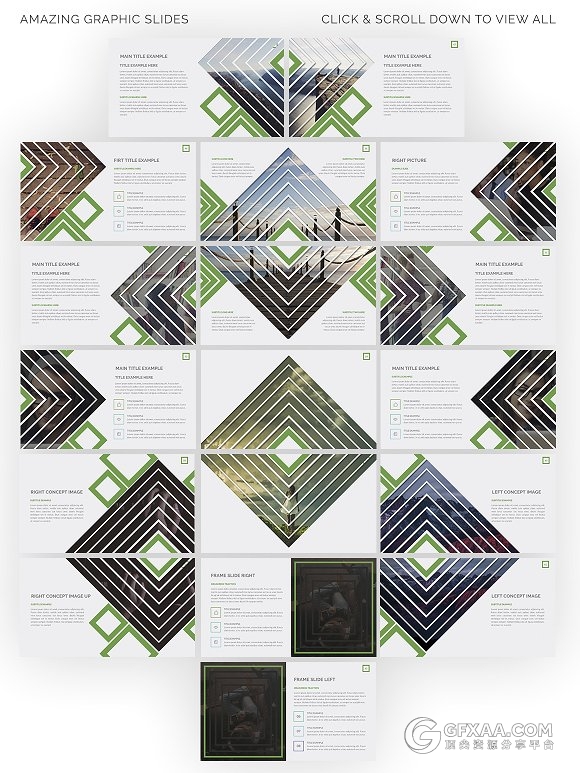 100页创意商务风格keynote模板 - 顶尖PPT