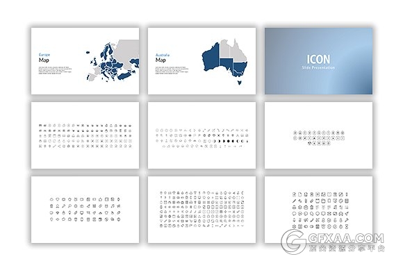 55页大图产品展示多用途PPT模板 - 顶尖PPT