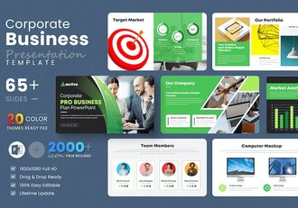 企业商务融资计划书PPT模板 - 顶尖PPT