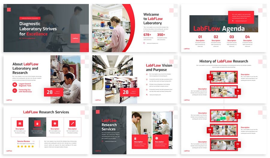 实验室科学研究大学实习PPT模板 - 顶尖PPT