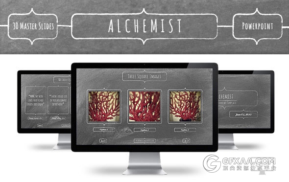 30页复古手绘效果PPT模板 - 顶尖PPT