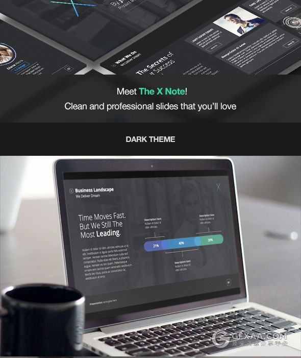 4种配色精美设计商务多用途PPT模板 - 顶尖PPT