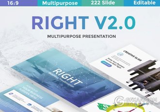 215页精美设计效果卡通人物图形PPT模板 - 顶尖PPT