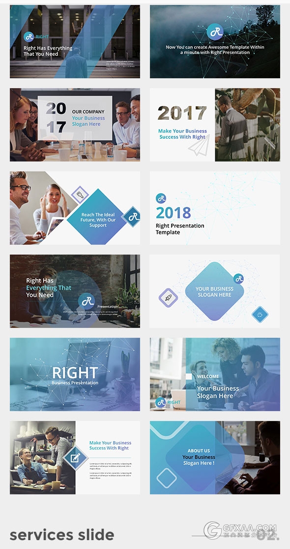215页精美设计效果卡通人物图形PPT模板 - 顶尖PPT