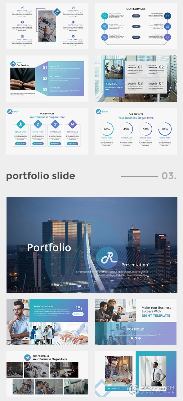 215页精美设计效果卡通人物图形PPT模板 - 顶尖PPT