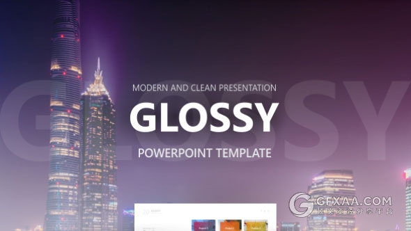 酷炫多色70多页高端欧美PPT模板20种预制配色 - 顶尖PPT