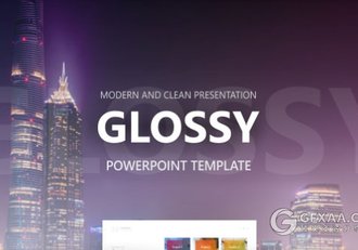 酷炫多色70多页高端欧美PPT模板20种预制配色 - 顶尖PPT