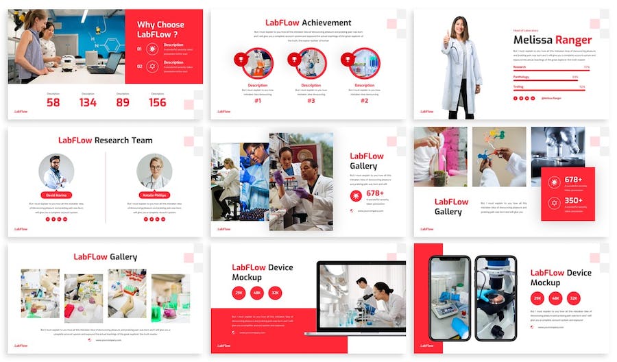 实验室科学研究大学实习PPT模板 - 顶尖PPT