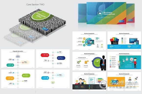 400多页动画高端商务多用途PPT模板 - 顶尖PPT