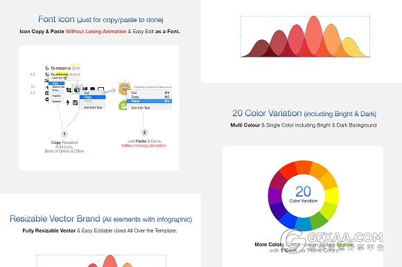 74页彩色商务多用途PPT模板3种比例规格 - 顶尖PPT