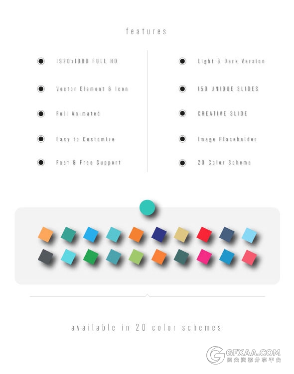 20种预制配色159页简约大气文艺风格keynote模板 - 顶尖PPT