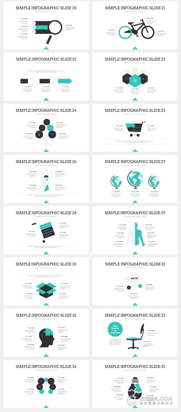 20种预制配色159页简约大气文艺风格keynote模板 - 顶尖PPT