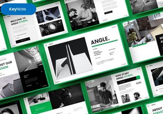 创业融资天使投资人项目展示keynote模板 - 顶尖PPT