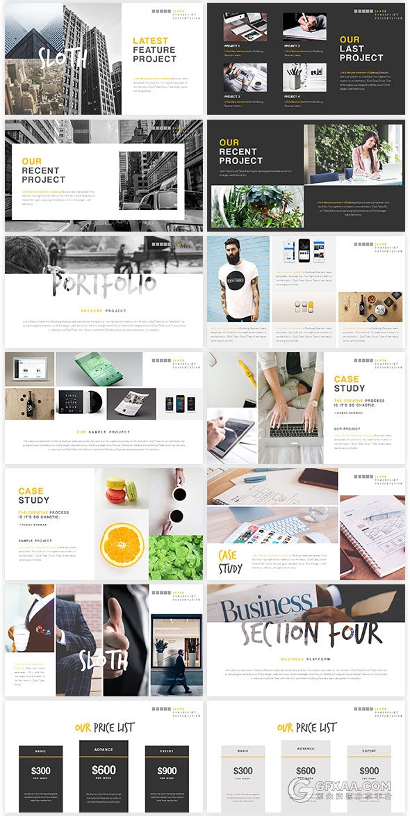 80多页创意机构团队介绍keynote模板 - 顶尖PPT