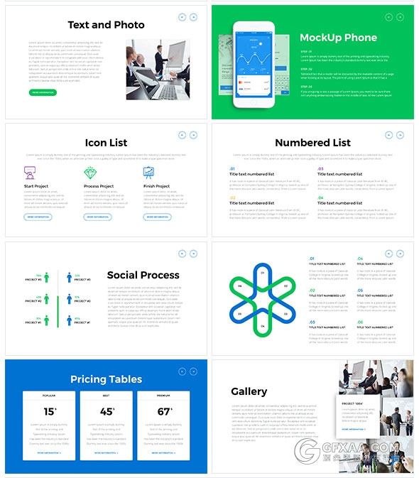 4种尺寸规格简约工作总结计划keynote模板 - 顶尖PPT